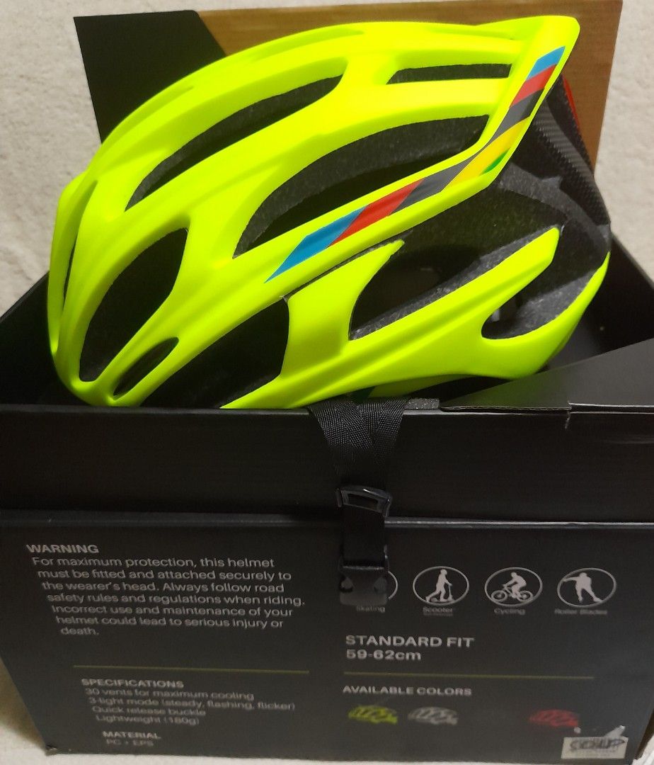 Bike Helmet, Sports Equipment, Bicycles & Parts, Bicycles on Carousell