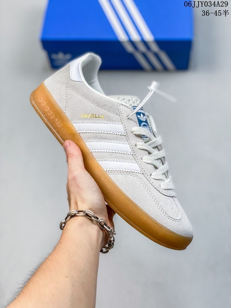adidas gazelle silver green womens Adidas Womens Samba OG Shoes – Extra Butter main image 1