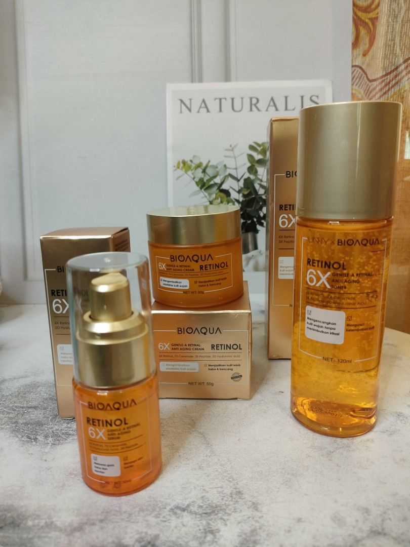 Bioaqua Retinol series on Carousell
