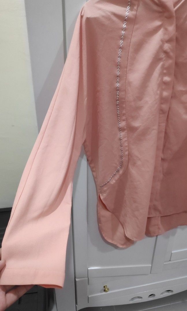 Kaler neck clearance blouse