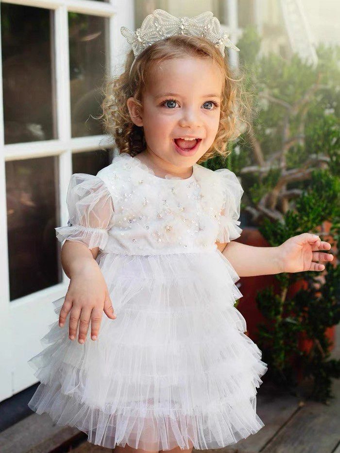White shop dress tutu