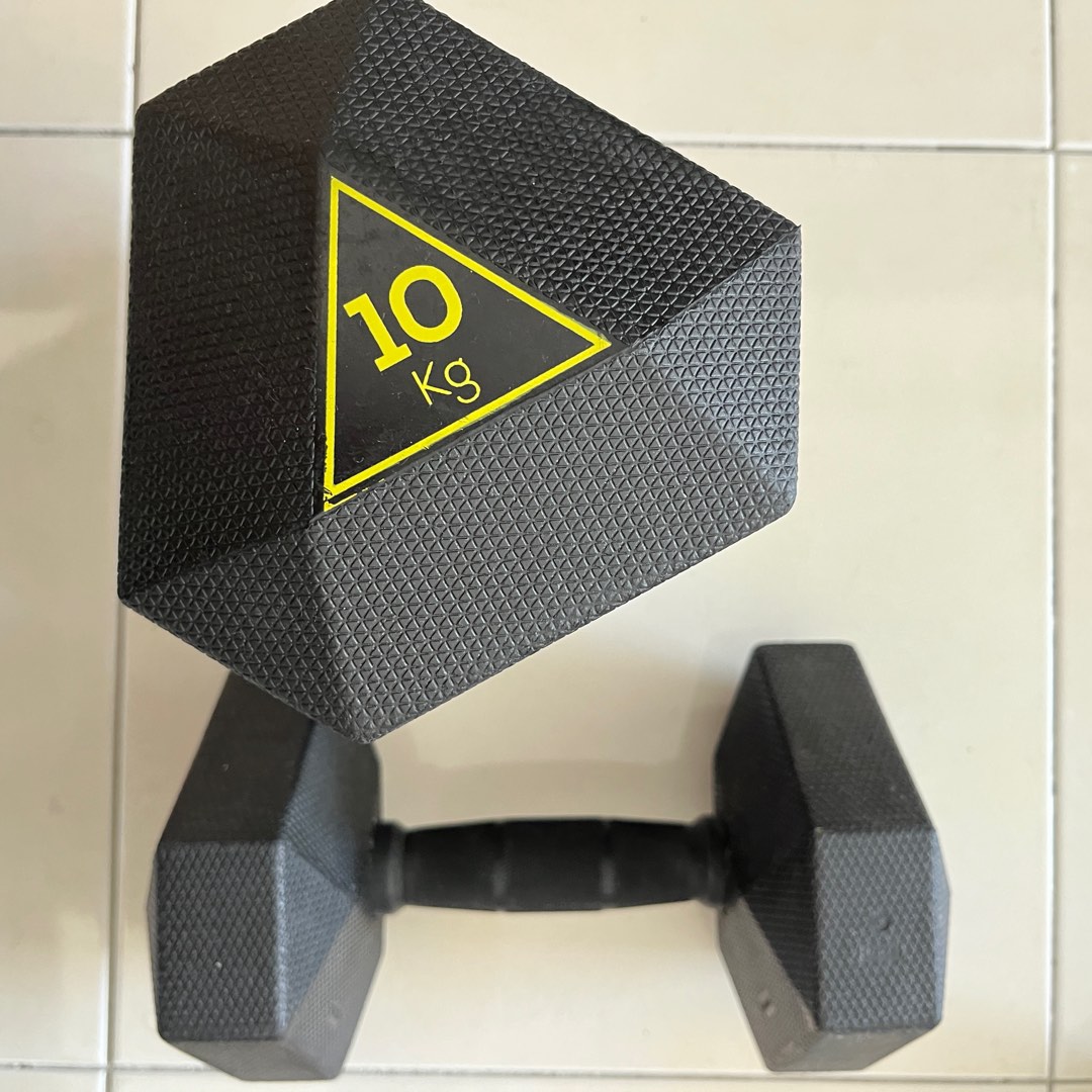 Domyos weight training hex dumbbell clearance