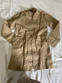 Bossbabethelabel nude blazer