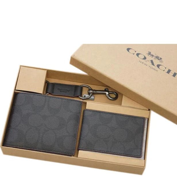 Coach 3 in best sale 1 wallet price