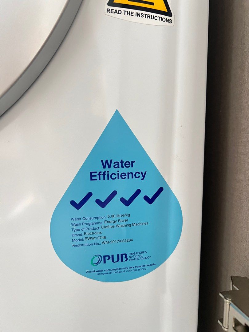 Brand new Electrolux Washing Machine 7.5kg/5kg Washer Dryer Vapor