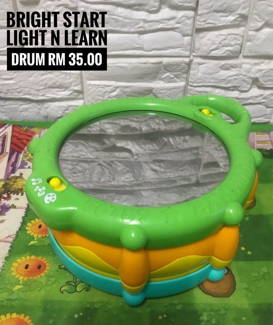 Bright starts light top n learn drum
