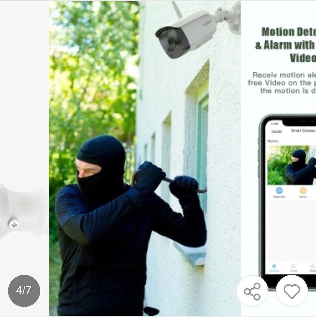 Cacagoo outdoor security camera 2025
