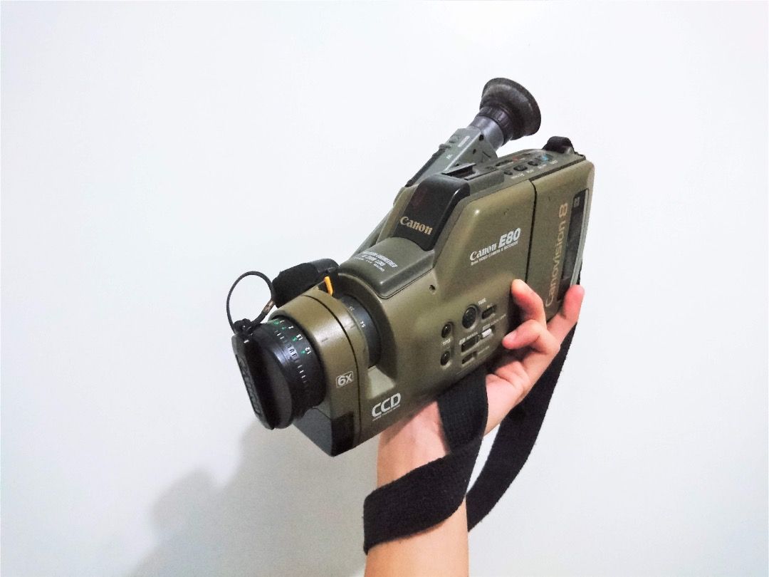 Canon Canovision E80 8mm Video Camcorder(1988), Photography, Video ...