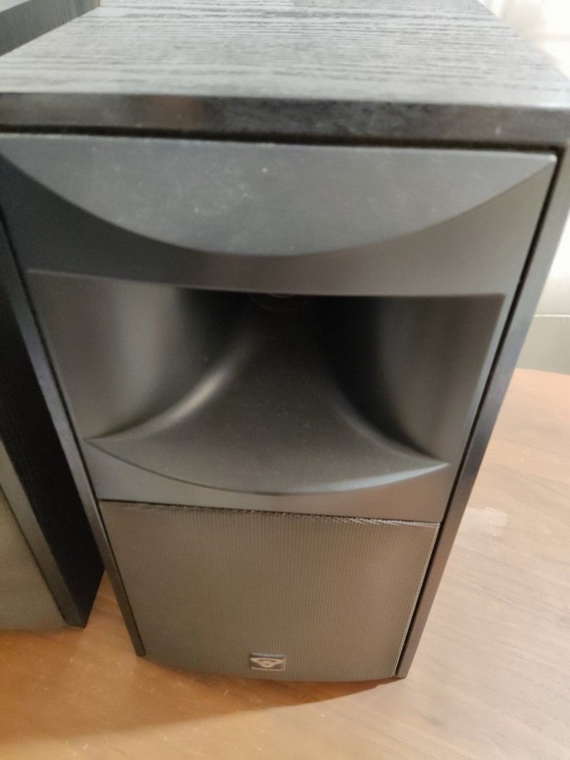 Cerwin Vega Home Audio CLS 6 Bookshelf Speakers Black Audio