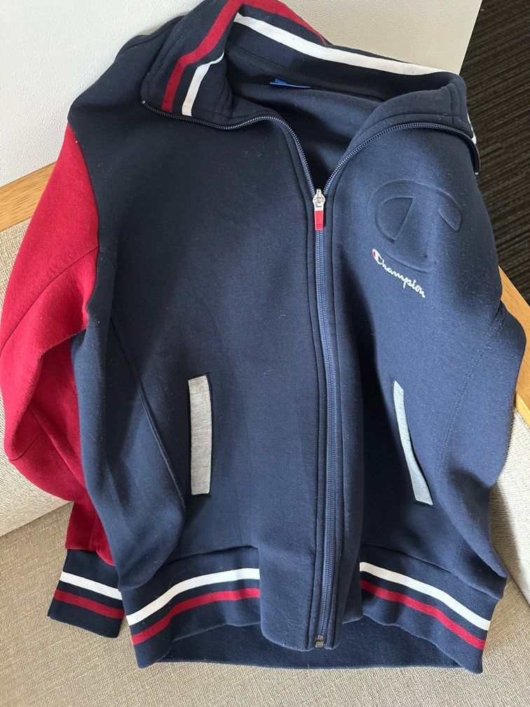 Men's champion clearance baseball jacket