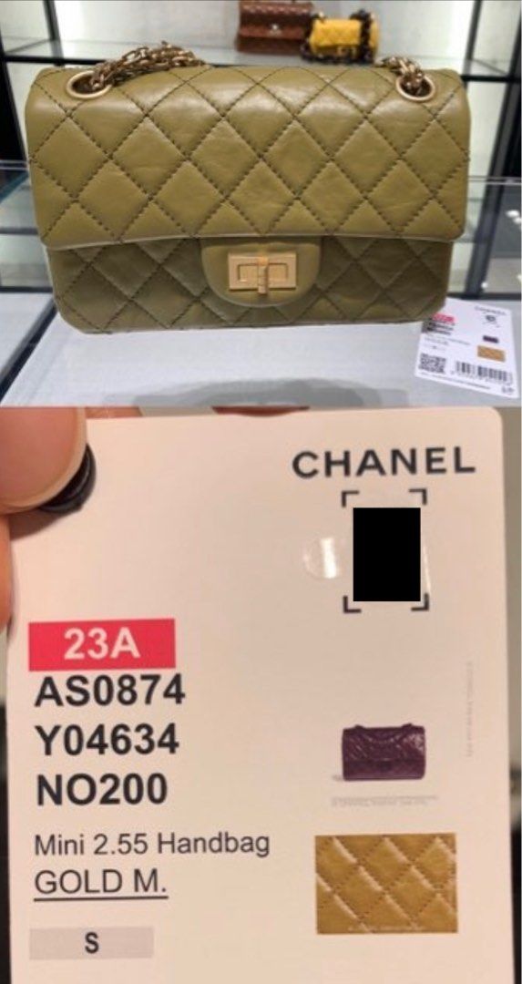 Chanel discount reissue mini