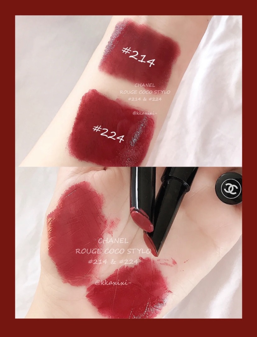 FrenchFriday: New Chanel Rouge Coco Stylo Lipshine - swatches, photos, 1st  impressions - Beaumiroir