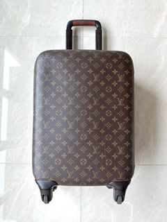 LOUIS VUITTON 20" Leather Suitcase Carry On Luggage +Dust Bag