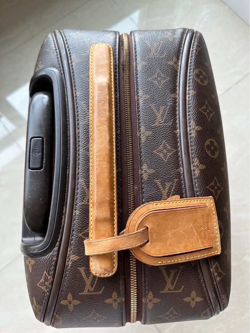 Louis Vuitton Monogram Zephyr Hard Case Luggage Bag 55 Brown