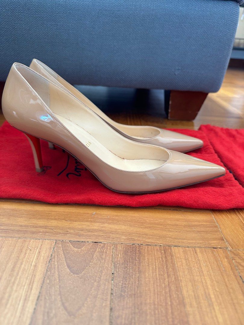 Christian louboutin nude sale