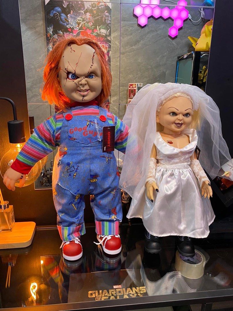 Chucky and Tiffany Life Size ! Horror toys on Carousell