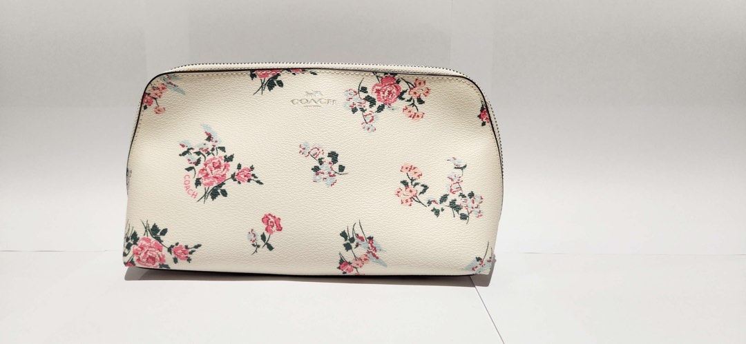 Coach sales floral pouch