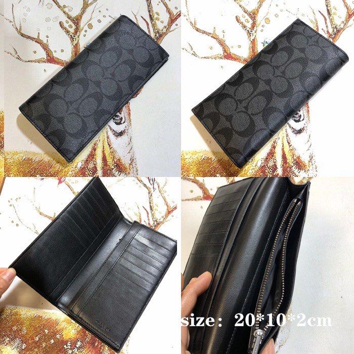 Coach wallet men long store