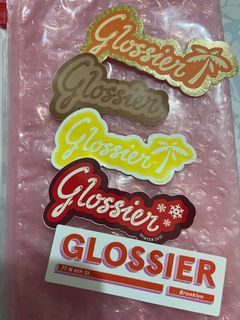 [COLLECTIBLES] Glossier Stickers set of 5 *limited edition
