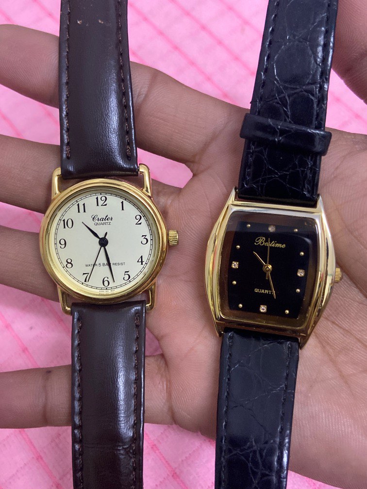 Crater quartz japan preloved, Men's Fashion, Watches & Accessories, Watches  on Carousell