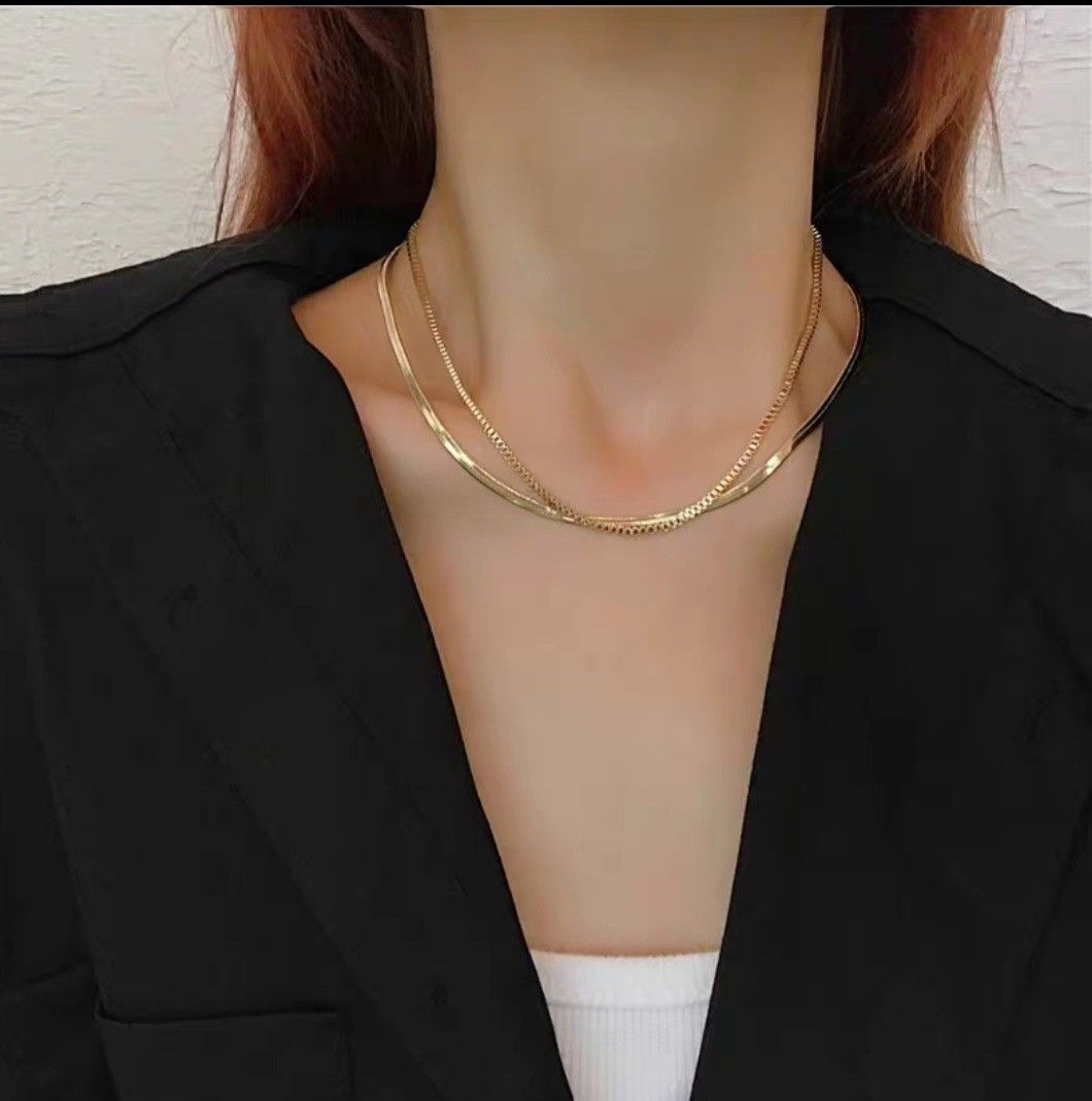 Gold neclace for new arrivals women