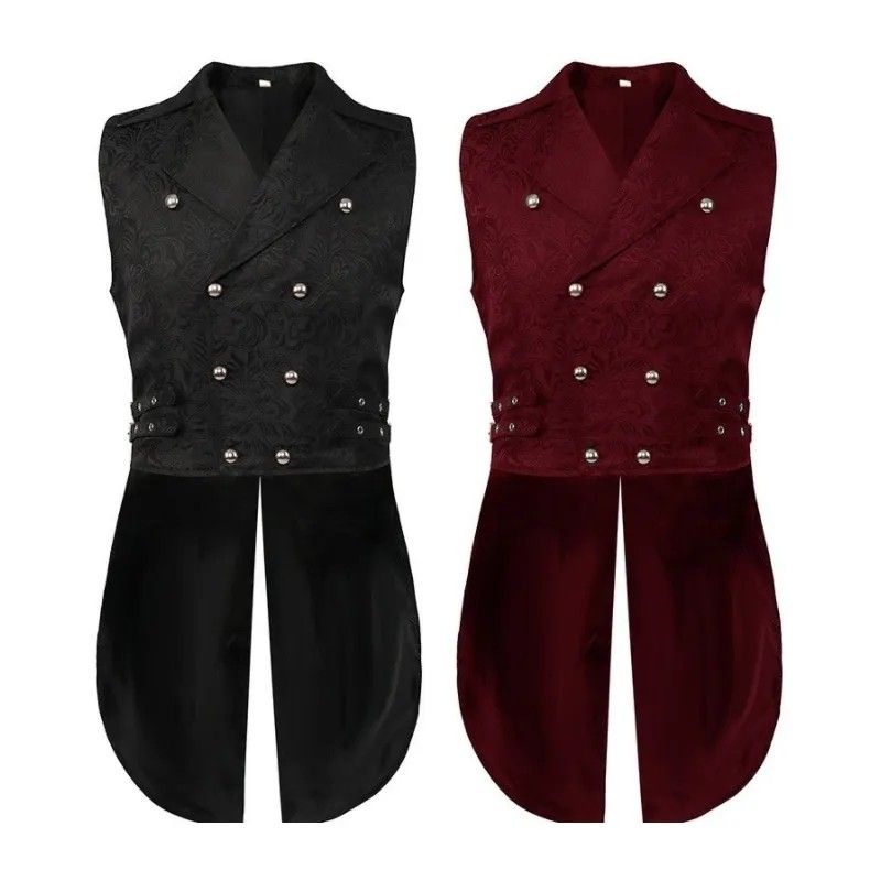 Vest for men red on sale