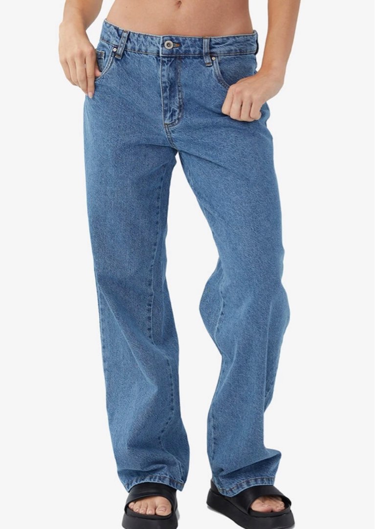 Cotton on low rise jeans on Carousell