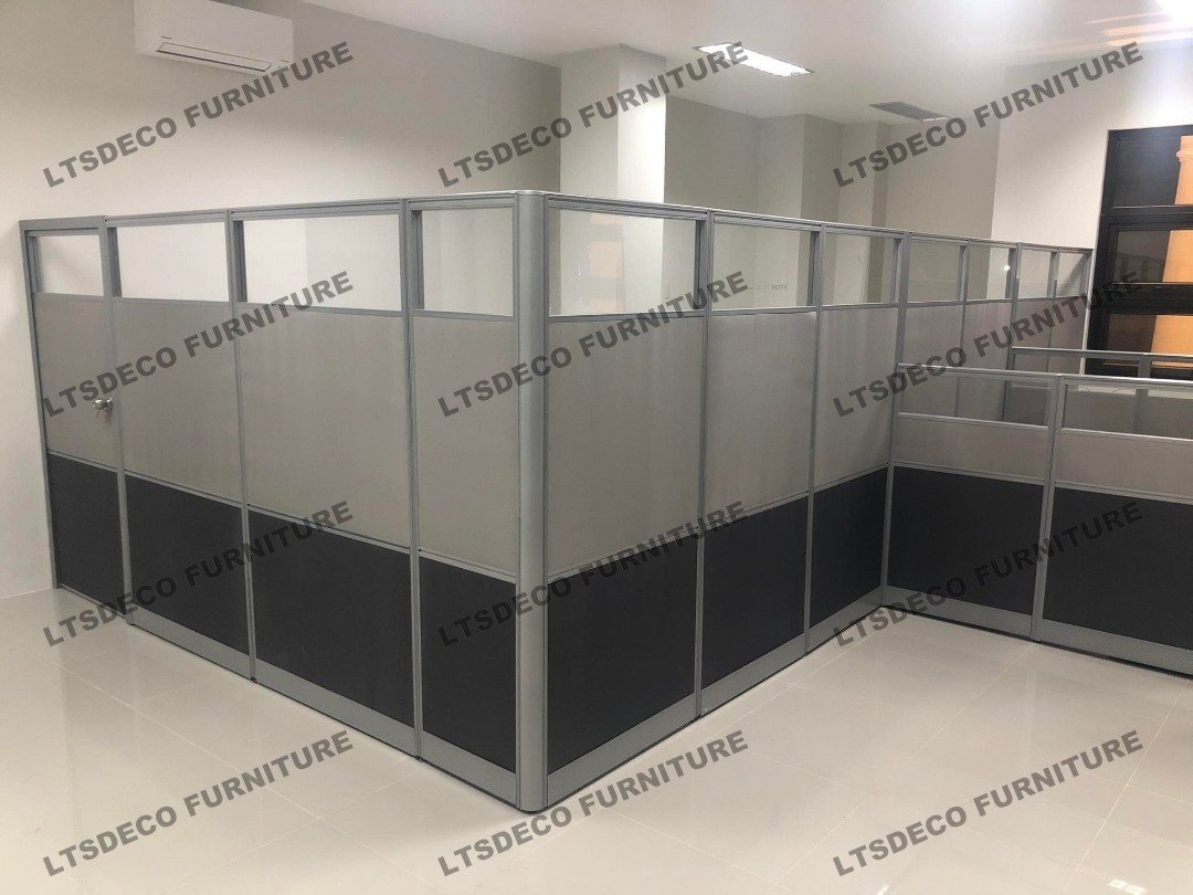 CUSTOMIZED PANEL OFFICE PARTITIONS, Furniture & Home Living, Office ...