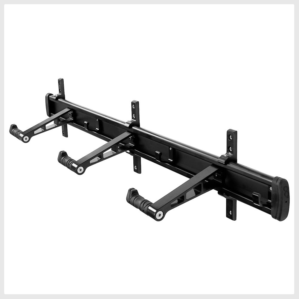 CyclingDeal Bike Wall Rack 3 Bikes Adjustable Rustproof