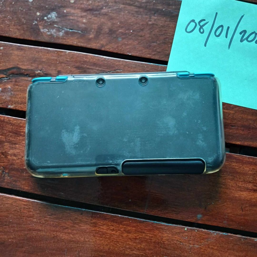 D New Nintendo 2DS XL (Black + Turquoise) CFW LUMA Jailbreak For