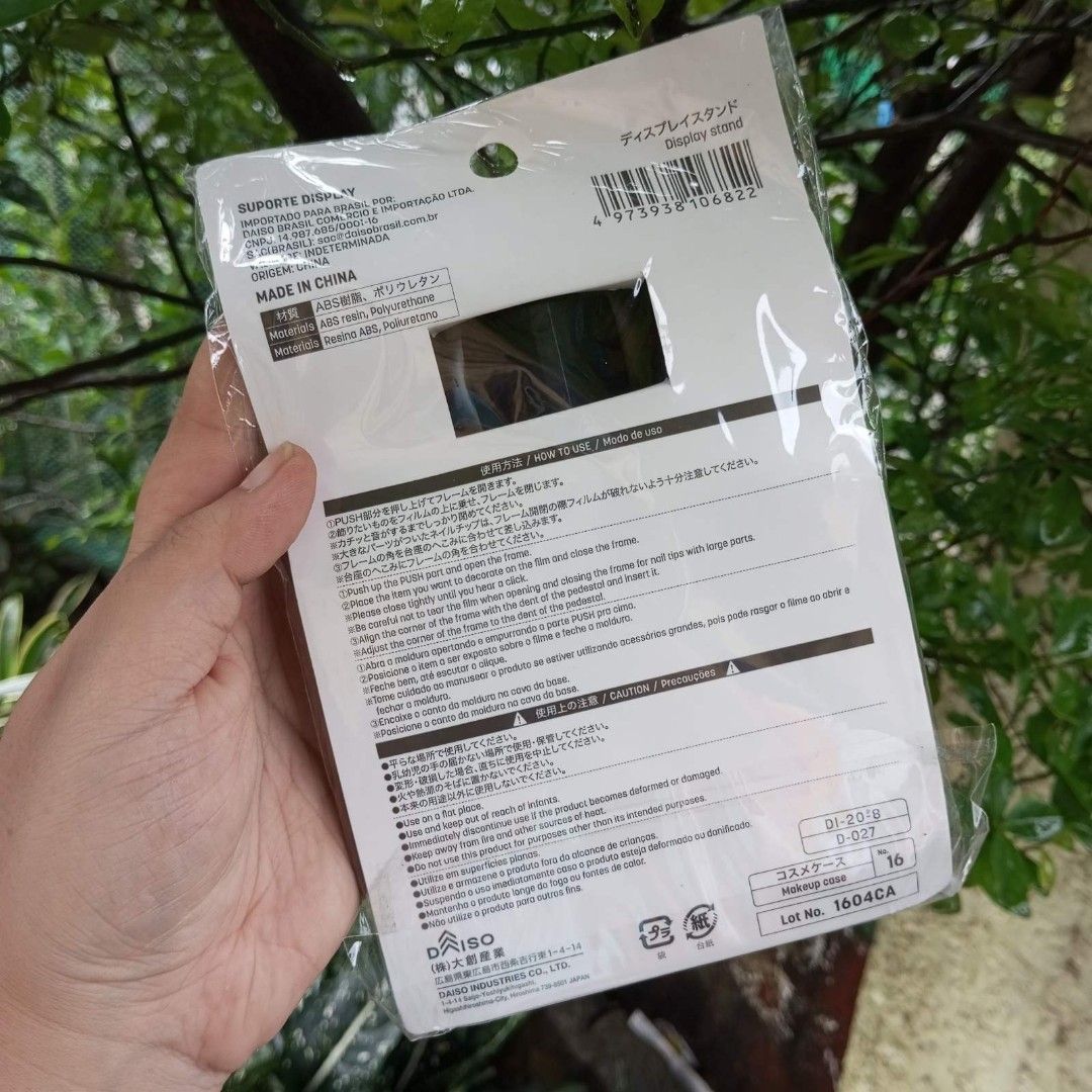 DAISO Display Stand on Carousell