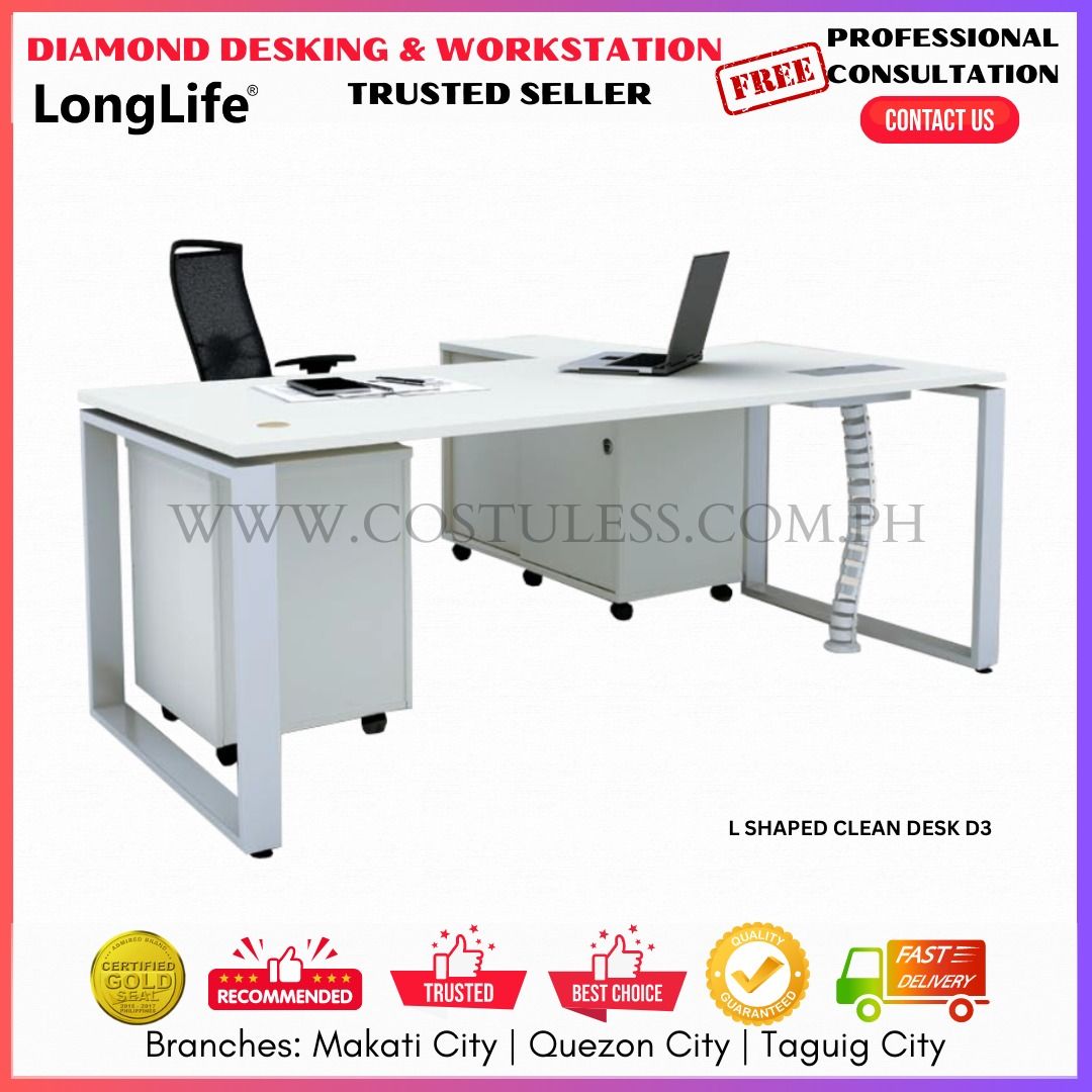 DIAMOND DESKING & WORKSTATION, Office Furniture, Workstation, Computer ...