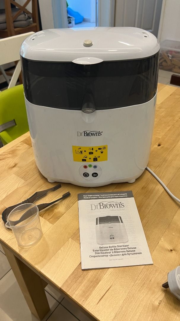 Dr brown's deluxe bottle sterilizer cheap manual