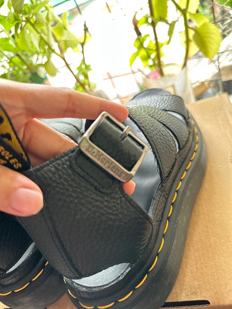 Dr. Martens Clarissa II Quad Sandals Black Women s Fashion