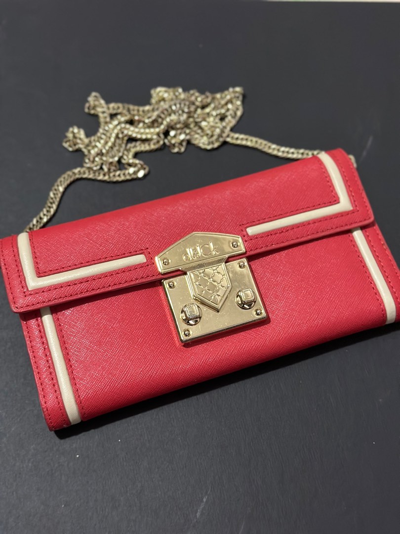 dUCk Flap Wallet, Women's Fashion, Bags & Wallets, Clutches on Carousell