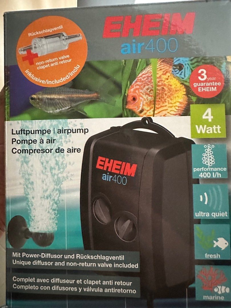 Eheim Air Pump 400, Everything Else on Carousell