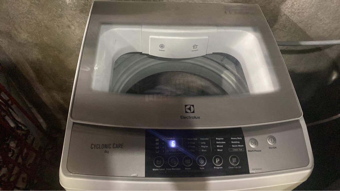 Electrolux Automatic Washing Machine Cyclonic Care 8KG, TV & Home