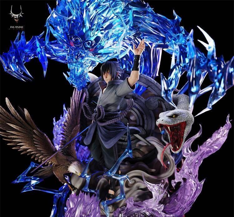 Evil Studio X XWL Studio - Uchiha Sasuke statue / figure, Hobbies ...