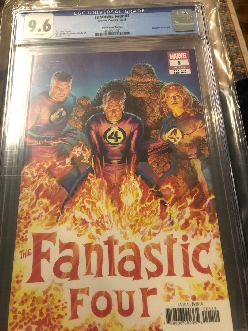 Fantastic four 1 alex ross variant cgc 9.6 (Category: Comics & Manga) located in Binan City. Submitted by tripwirecollectibles (Listing ID 1246500029, Image 1). Description: .