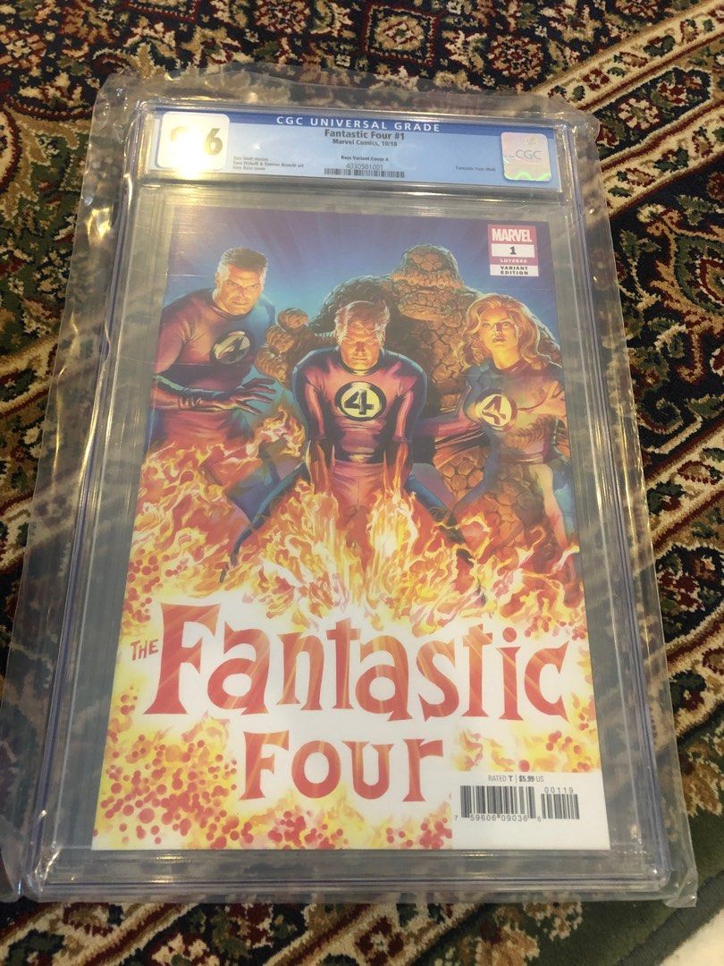 Fantastic four 1 alex ross variant cgc 9.6 (Category: Comics & Manga) located in Binan City. Submitted by tripwirecollectibles (Listing ID 1246500029, Image 3). Description: .