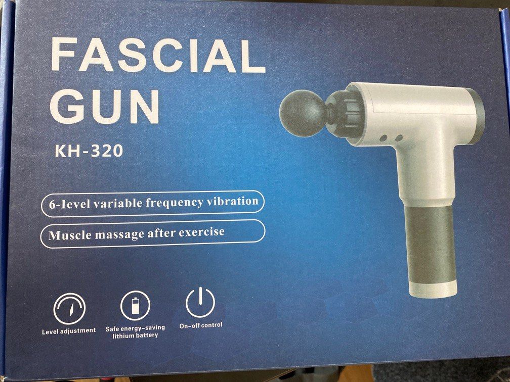 FASCIAL GUN KH-320, Health & Nutrition, Health Supplements, Sports ...