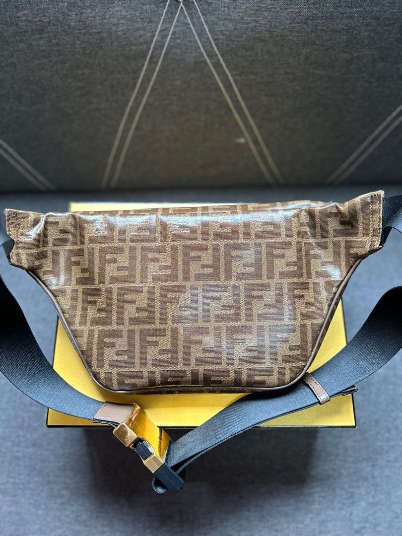 FENDI x FILA LOGO MONOGRAM BUM BELT BAG Luxury Bags Wallets on Carousell