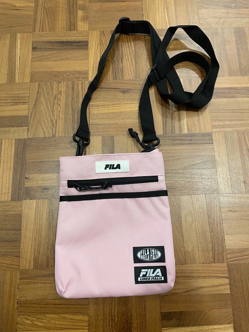 Fila crossbody bag pink best sale
