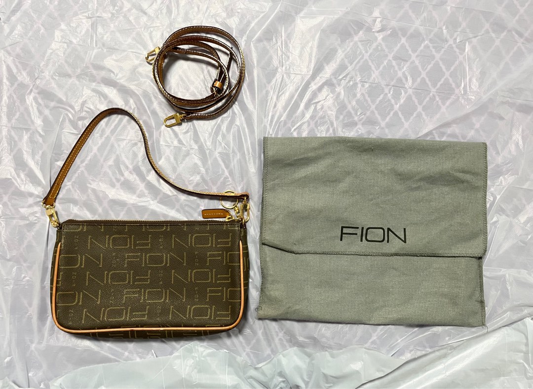 Fion Fion袋 側揹 斜揹 兩用, 名牌, 手袋及銀包 - Carousell