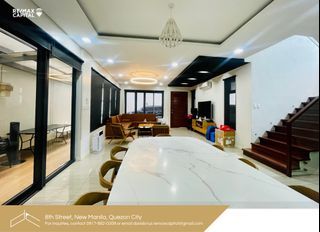  New Manila, Quezon City 7BR Townhouse with 6-Car Garage for Sale (FOR DIRECT BUYERS ONLY!) 