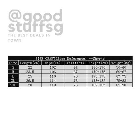 Nike size outlet chart men shorts