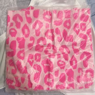 [Free Postage] Hot Pink Barbie Leapord Print Tote Bag
