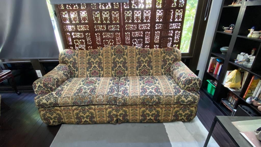 Free sofa to give away, Furniture & Home Living, Furniture, Sofas on Carousell