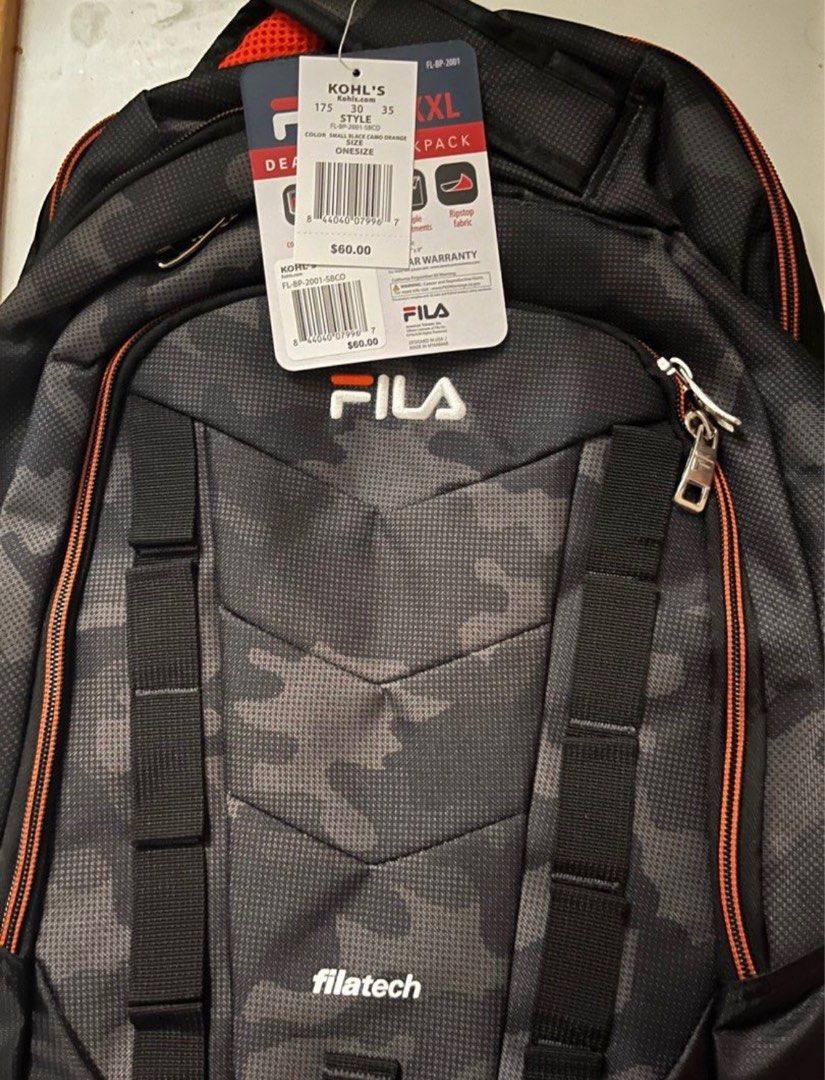 Fila deacon 3 xxl backpack sale