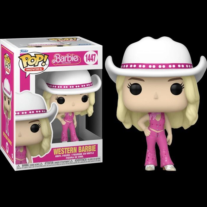  Funko Pop! Movies: Barbie - Western Barbie : Toys & Games